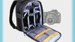 DURAGADGET Medium Rucksack Backpack digital SLR camera case bag for Pentax K and M Series DSLRs
