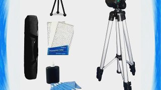 Professional style Tripod Kit Includes 50 Full Tripod W/ Carrying Case   LCD Screen Protectors