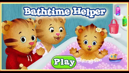 Daniel Tiger's Neighborhood BathTime Baby Bath Cartoon Animation PBS Kids Game Play Walkthrough.mp4