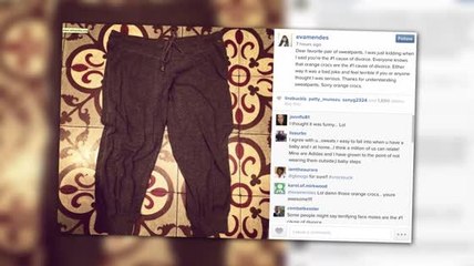Eva Mendes bromeaba cuando hizo el comentario del 'divorcio por sudadera'