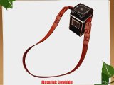Burgundy Genuine Leather Camera Shoulder Neck Strap for Rolleiflex SLR DSLR 2304
