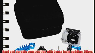 Fotodiox GT-Kitx2-Blue GoTough CamCase Double Blue Kit with Carrying Case and Metal Accessories