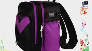 Canon PowerShot SX170 IS Purple Sparta Collection SLR Camera Backpack