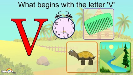 Learn About The Letter V - Preschool Activity