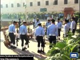 Dunya News - Pakistan Day: Change of guards ceremony held at Mazar-e-Iqbal