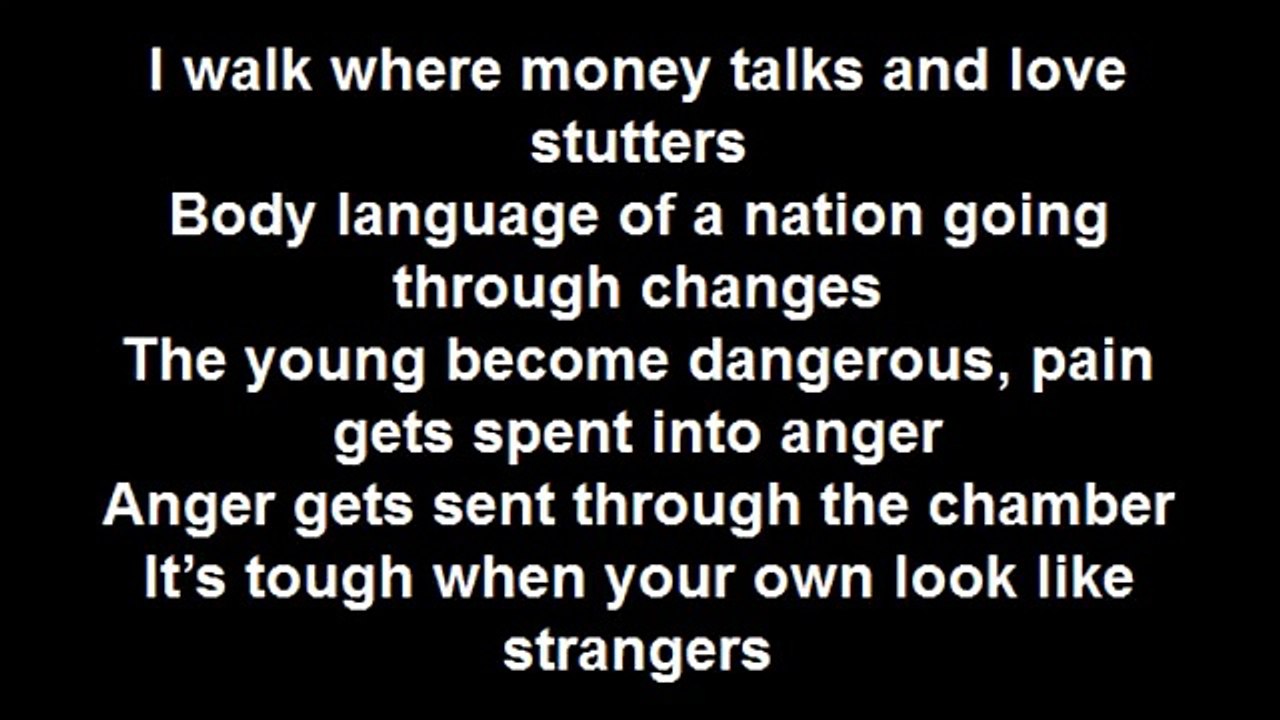 Common ft John Legend - The believer - (Lyrics on screen) - The believer, the dreamer album