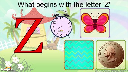 Learn About The Letter Z - Preschool Activity