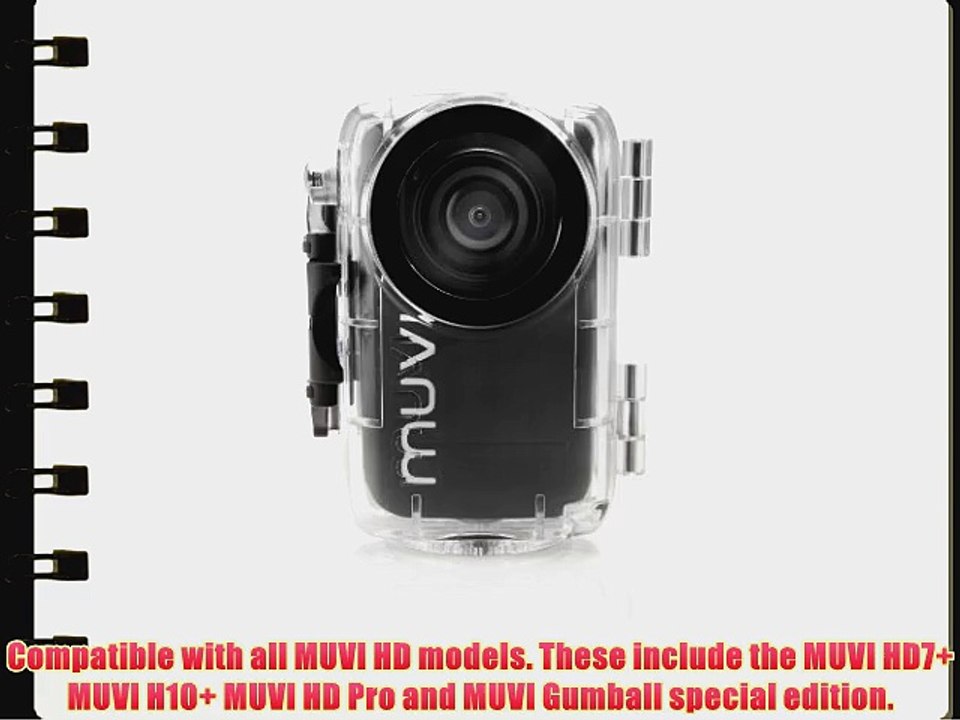 Veho VCC-A010-WPC MUVI HD Waterproof Case for Muvi hd muvi hd10  muvi hd7  muvi hd pro muvi