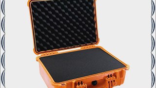 Pelican 1520 Case with Foam for Camera (Orange)