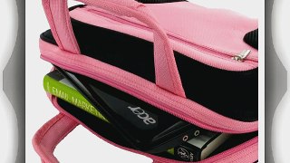 rooCASE Netbook iPad Carrying Case Deluxe Bag for 1011.6 Inches - Pink / Black