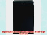 Hotpoint RLAAV22K1 55cm Freestanding Under Counter Fridge Shiny Black