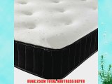 5'0 King Size Memory Foam Mattress with Open Coil Spring System