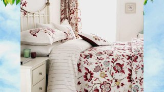 Sanderson Bedding Roslyn Double/King Throw Spice Red