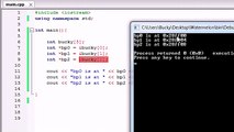 Buckys C++ Programming Tutorials - 41 - Pointers and Math