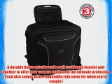 USA Gear S16 SLR Camera and Accessories Backpack with Waterproof Rain Cover - Works with Canon