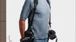 OP/TECH USA 6501082 Double Sling Neoprene Harness Carries 2 Cameras in Sling Style (Black)
