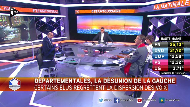 Il y a, à peu près, 524 cantons où nous ne serons pas présents