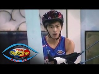 PBB: Jane, Manolo & Vickie compete in 'Big Tirador' challenge