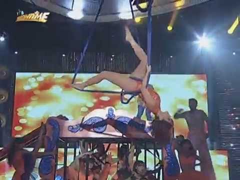 WATCH: Anne Curtis in an Aerial Acrobat Performance on Showtime