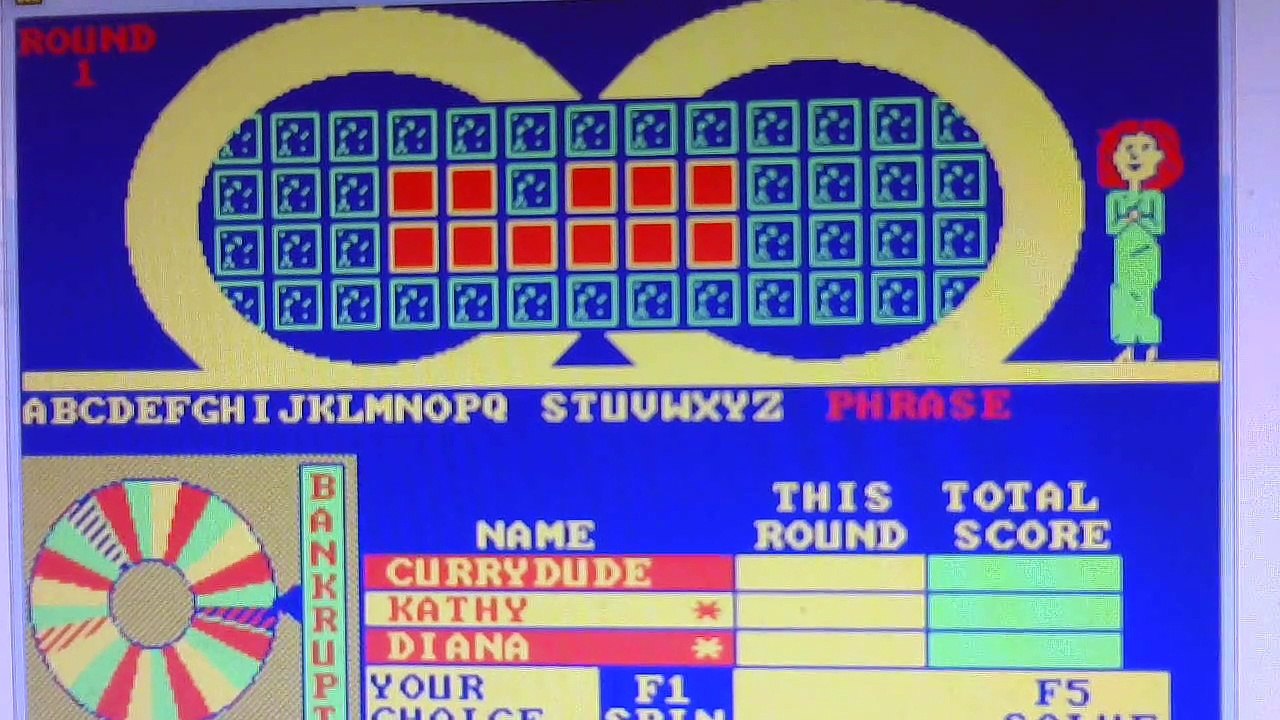 Wheel Of Fortune 2nd Edition for the Dos Spring Season Episode 1