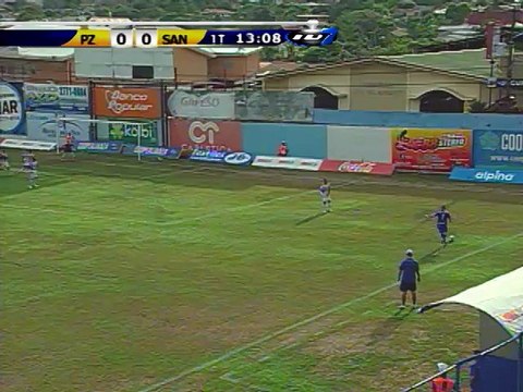 Gol Pérez Zeledón 1 - Santos de Guápiles 0