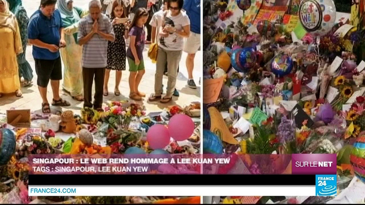 Singapour : le web rend hommage à Lee Kuan Yew