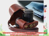 MegaGear Ever Ready Protective Leather Camera Case  Bag for Canon Sx510 HS Canon PowerShot