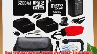 Must Have Accessory Kit For the GoPro HERO3  Black Edition HERO3  Silver Edition HERO3 SIlver