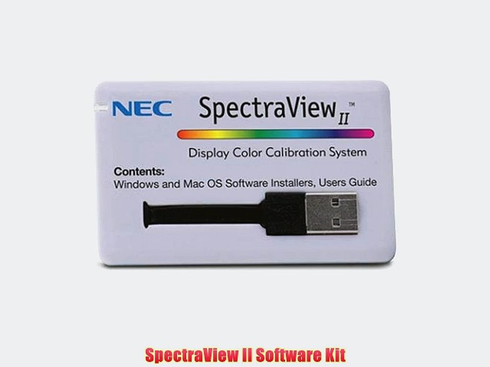 SpectraView II Software Kit