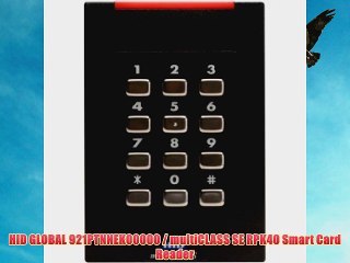 HID GLOBAL 921PTNNEK00000 / multiCLASS SE RPK40 Smart Card Reader