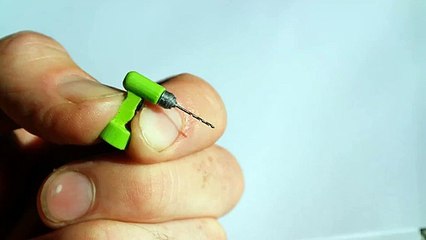 La plus petite perceuse sans fil imprimée en 3D...