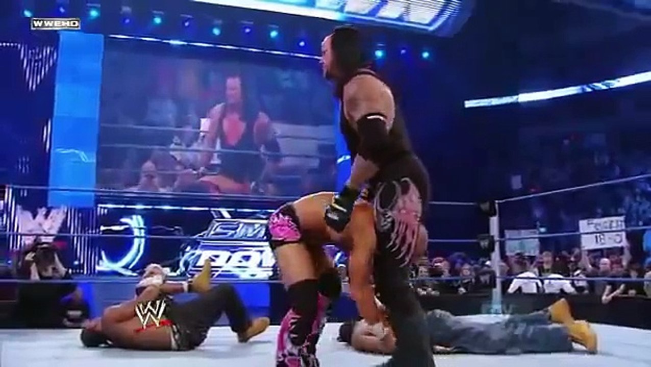 Undertaker destroyed two tag teams