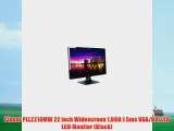 Planar PLL2210MW 22 inch Widescreen 1000:1 5ms VGA/DVI LED LCD Monitor (Black)