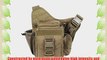 iBaste Tactical Sling Shoulder Bag DSLR Camera Lens Pocket Camo Messenger Bag (Brown)