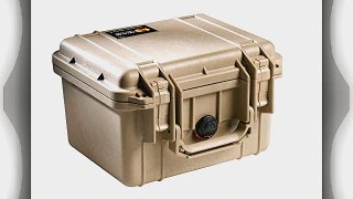 Pelican 1300 Case with Foam for Camera - Desert Tan