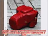 MegaGear ''Ever Ready'' Red DSLR Camera Case for Canon EOS Rebel T2 T2i T3 18-55mm /Canon 1000D