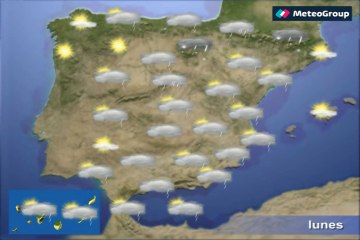 Previsión del tiempo para este lunes 23 de marzo
