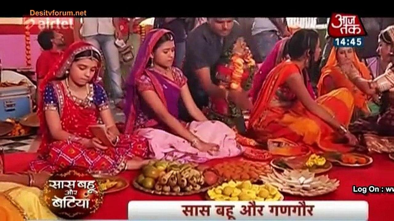Gangaur Pooja Mein Nimboli Ka Laddu Prem - Balika Vadhu - 23rd March 2015