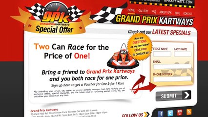 Go Karting Toronto | (647) 496-2888 | Looking for Special Deals for   Gokarting in Toronto?