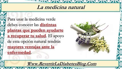 Revertir La Diabetes Con Medicina Verde