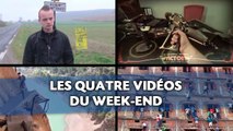 Les quatres vidéos du week-end à ne pas rater.