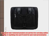 Protective Travel Safe Portable Projector Carrying Case with Padded Accessory Pouch - Works