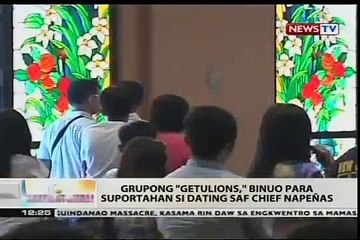 BT: Grupong 'Getulions,' binuo para suportahan si dating SAF Chief Napeñas