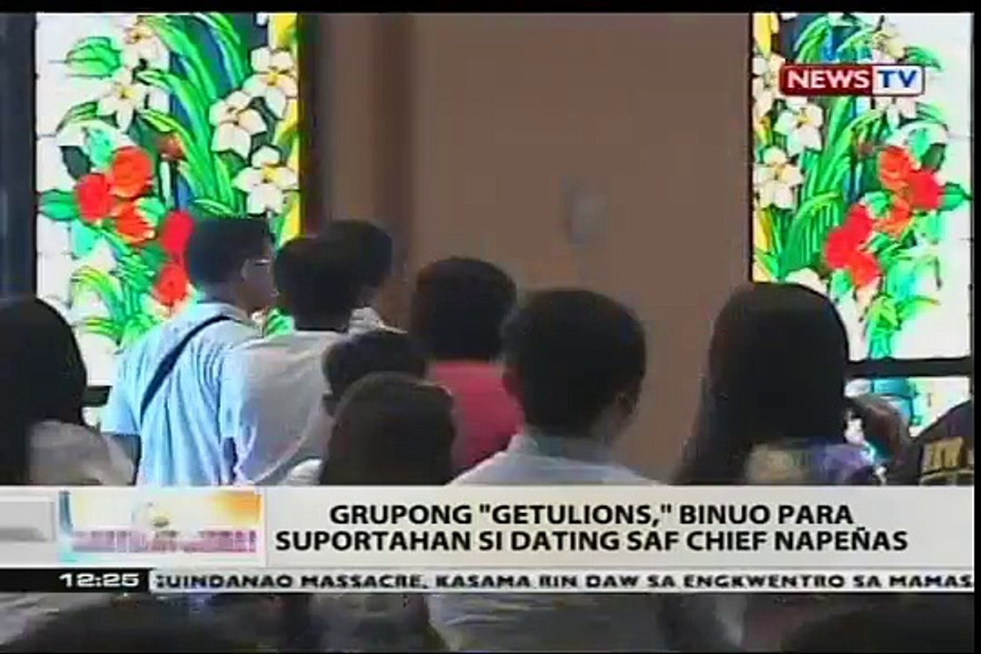 BT: Grupong 'Getulions,' binuo para suportahan si dating SAF Chief Napeñas