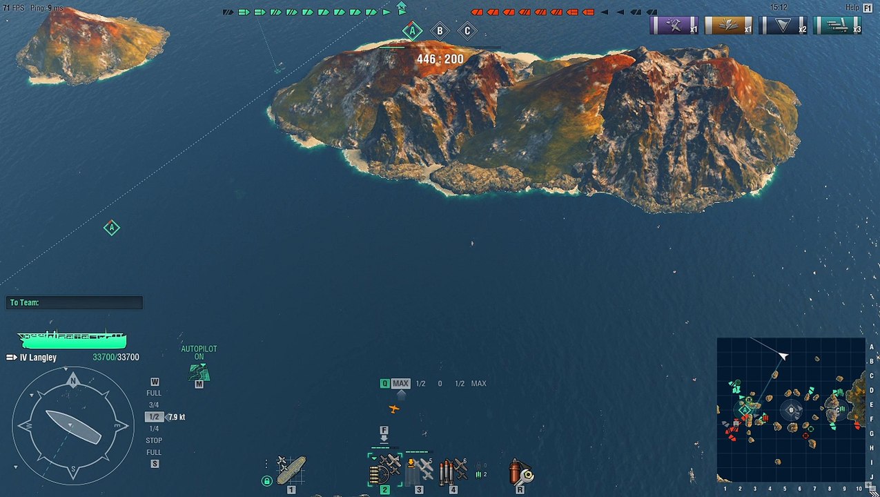 WoWsCB - CV US IV - Langley - Torpedos los!
