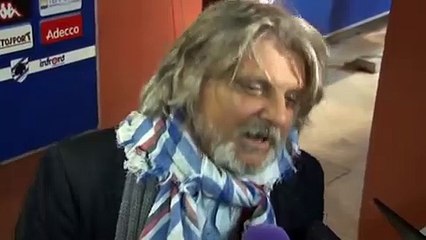 Sampdoria, ecco Ferrero alle prese con l'inglese...