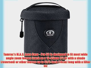 Tamrac MX5341 M.A.S. Pro 50 Lens Case fits up to 5.5 lenses (Black)