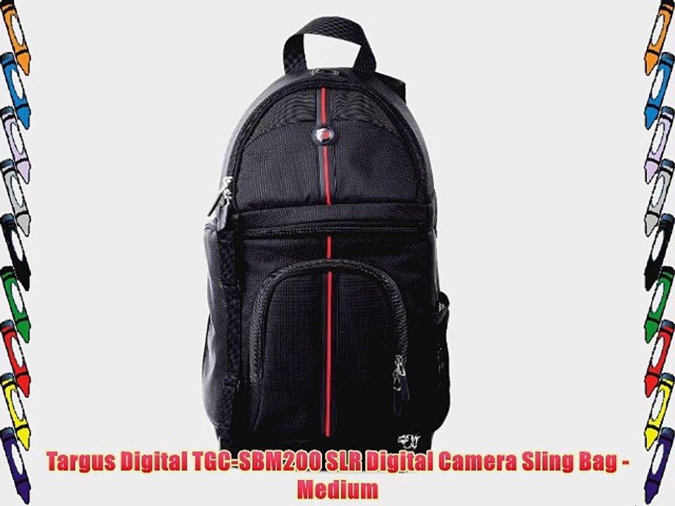 Targus Digital TGC-SBM200 SLR Digital Camera Sling Bag - Medium