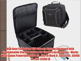 USA Gear S16 Deluxe SLR Camera System Backpack with Customizable Storage System for Camera