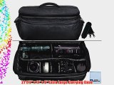 Extra Large Soft Padded Camcorder Equipment Bag / Case For Sony HXR-MC50 HXR-MC1500E HXR-MC2000